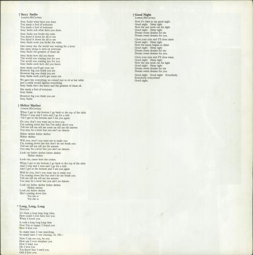 The Beatles The White Album UK(英)盤Stereo THE BEATLES WHITE ALBUM LP UK STEREO FACTORY SAMPLE DEMO